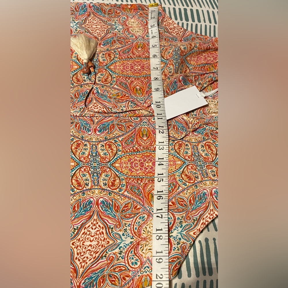 NWT OLIVE + ROSE BOHO TOP SIZE MEDIUM - Picture 7 of 7